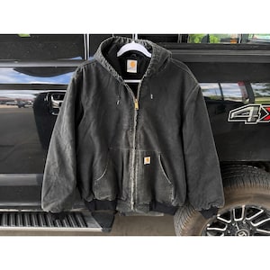 Carhartt Active Jacket Black - Etsy