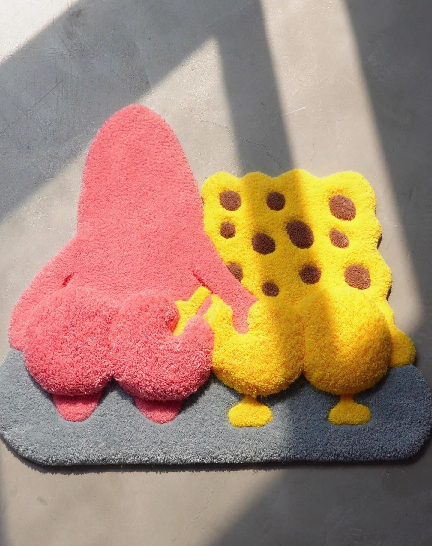 Tappetino Mouse Spongebob Sottile Tappetino Per Mouse Spongebob