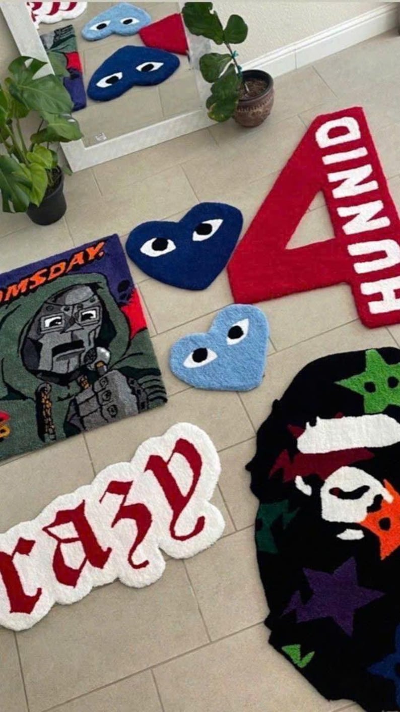 Custom Tufted Rug, Design Personalized From Your Design, All Shape ...