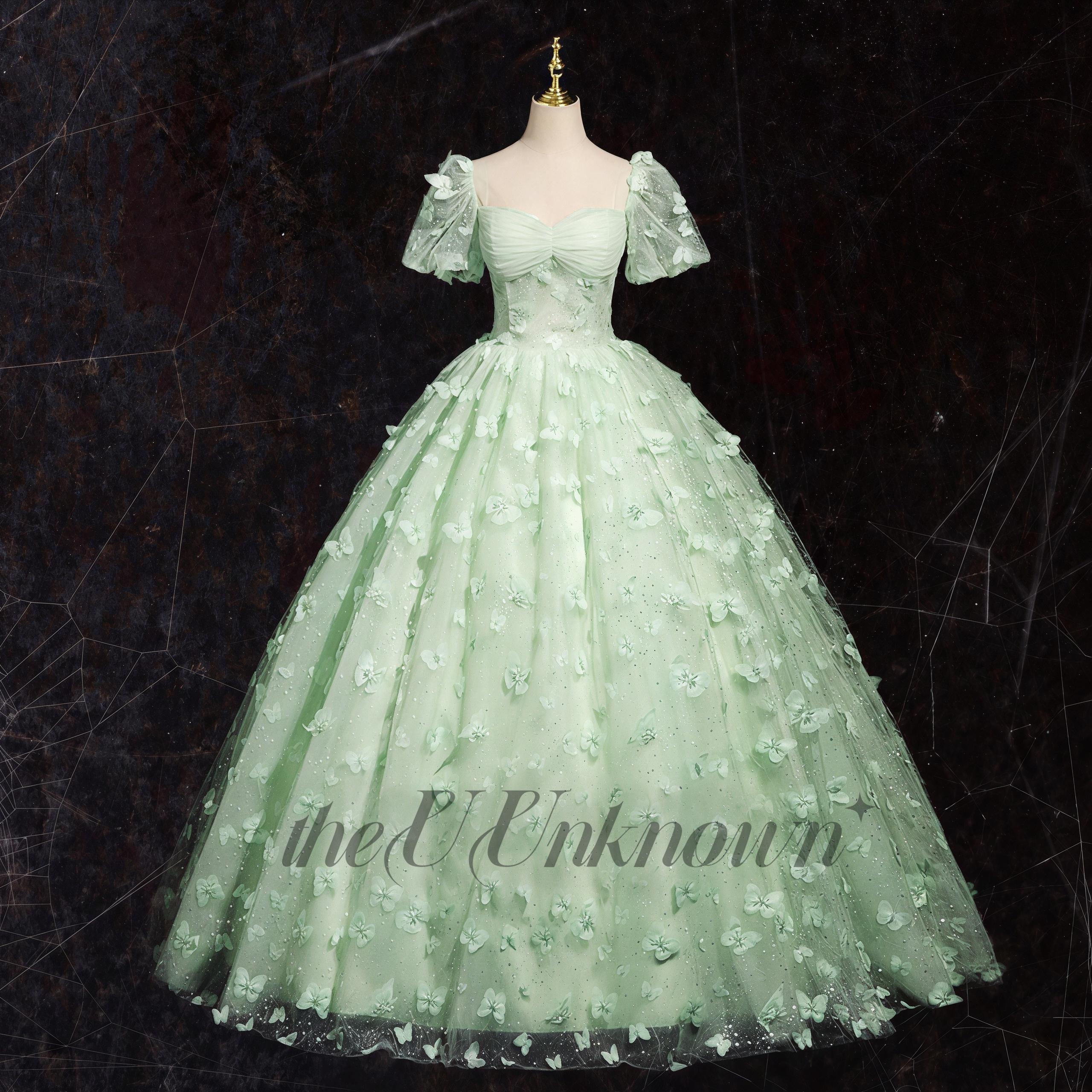 Grass Green Dress - Etsy