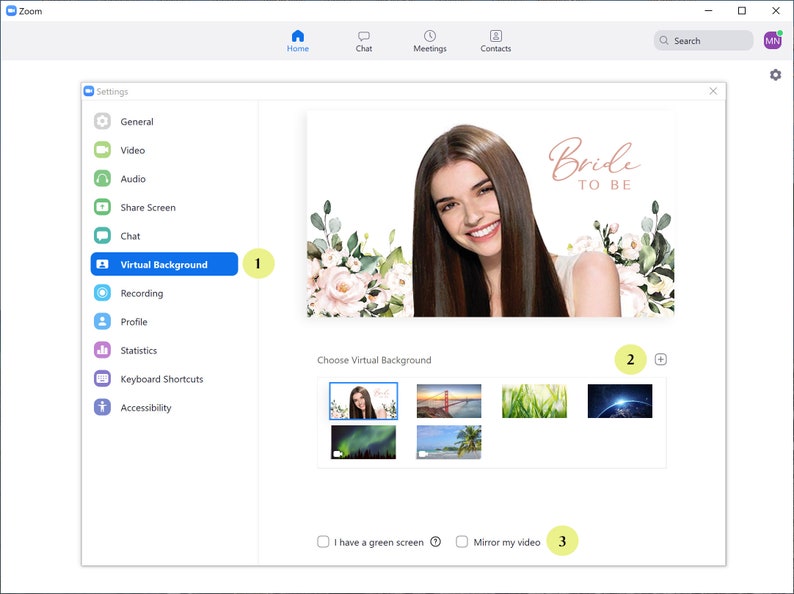 Virtual Bridal Shower Zoom Bridal Shower Online Bridal Etsy