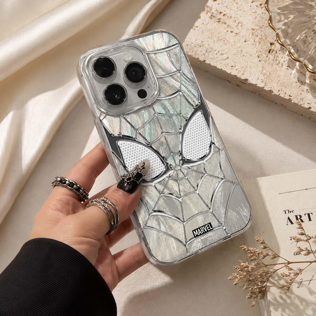 Silver iPhone 13 Case - Etsy