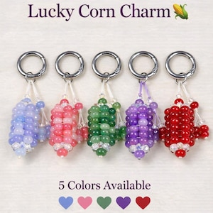 Lucky Corn Schlüsselanhänger Taschenanhänger Good Luck Car Accessoire Geschenk für Freund