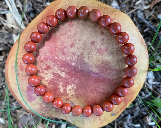 Poppy Jasper Root Chakra Bracelet