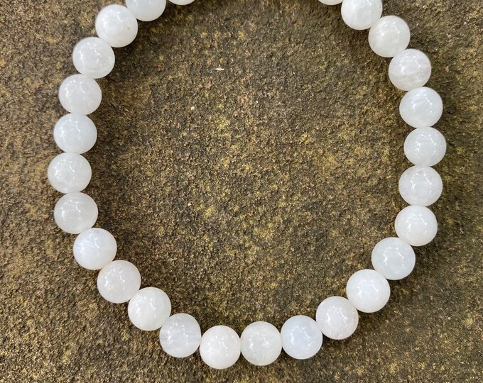 Moonstone Crown Chakra Bracelet