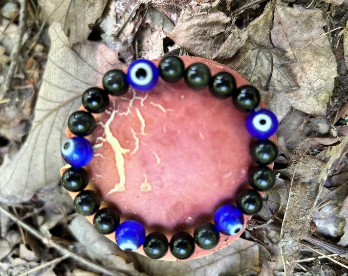 Obsidian with Evil Eye