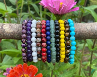 Pulseras de chakras para niños