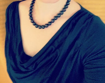 Jumbo Garnet Chakra Necklace