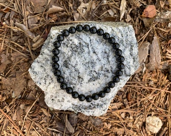 Black Onyx Chakra Bracelet