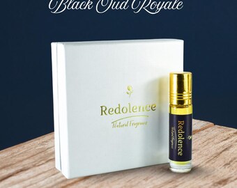 Black Oud Royale Attar – Naturalny olejek perfumowany bez alkoholu, Redolence