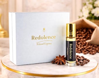 Mocha Divine Attar – Natürliches Kaffeeparfümöl, alkoholfreier Roll On, Raumduftöl