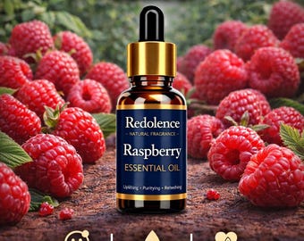 Redolence Raspberry Essential Oil | Sweet Fruity Uplifting Fragrance