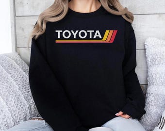 Toyota Heritage Hoodie, Classic Team Logo Sweatshirt
