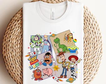 Prêt à imprimer Disney Toy Story, transfert DTF personnages Toy Story, DTF Vous avez un ami en moi, DTF Woody, DTF Disneyland