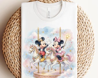 Mickey And Minnie Ready To Press,Mickey Mouse DTF,Minnie Mouse DTF Transfer,Mickey and Minnie Heat Transfer,Disney Family Trip DTF Transfers