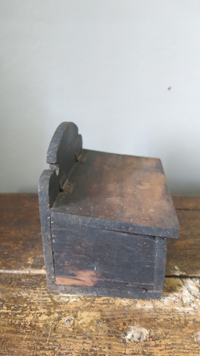 Antique Scandinavian Norwegian Wooden Wall Hanging Box Etsy