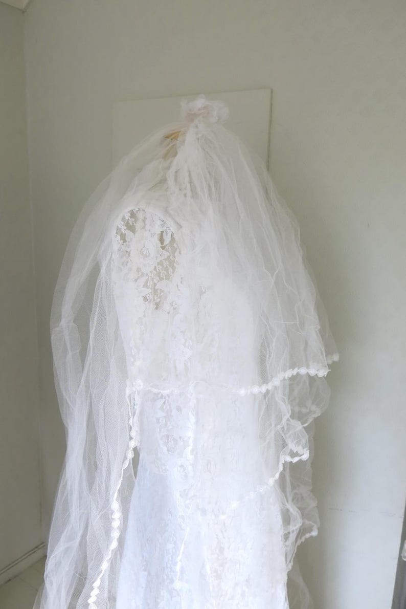 50s Bridal veil