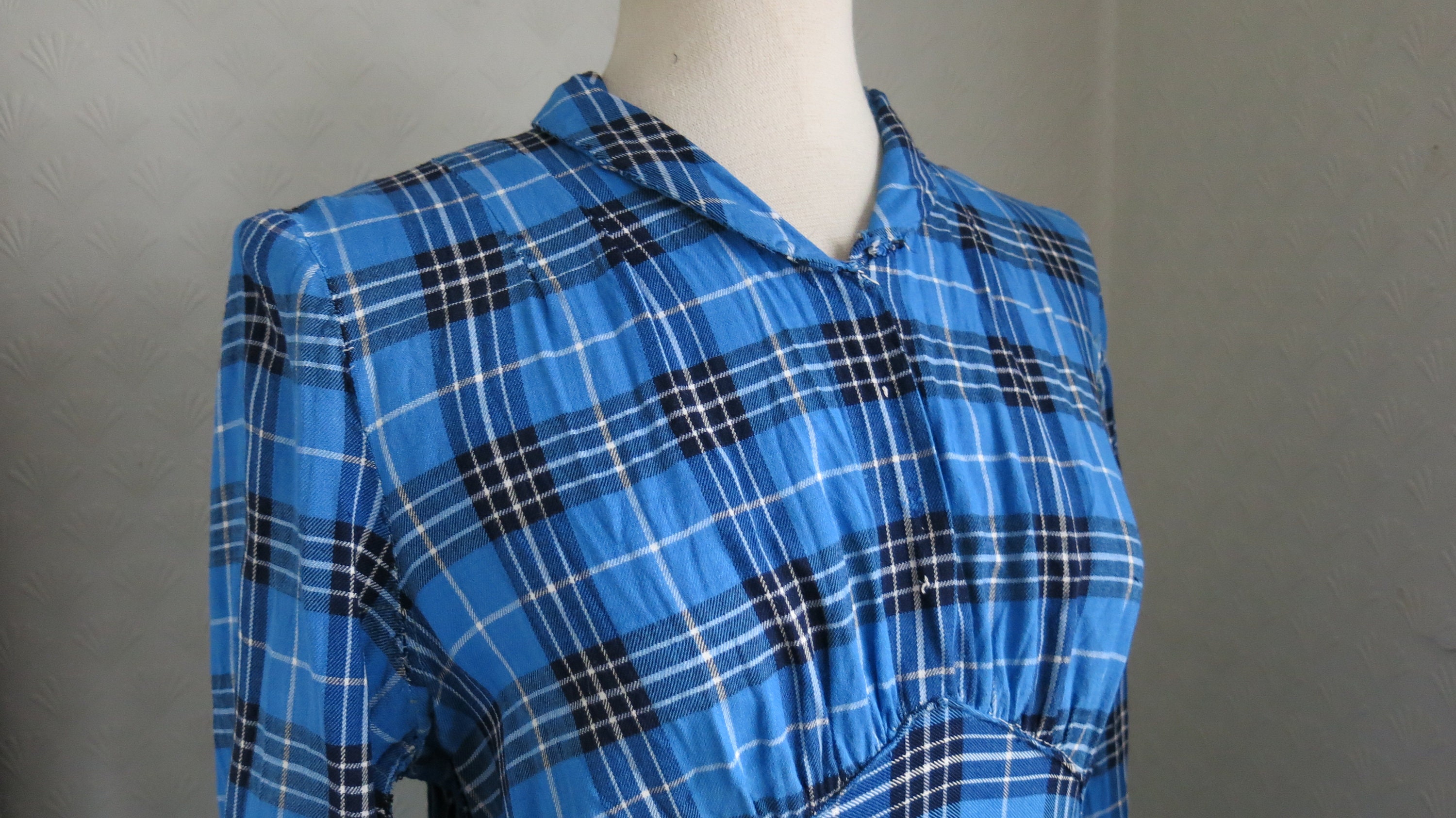 1920s Plaid Dress - Etsy Singapore 1920s Plaid Dress - Etsy Singapore