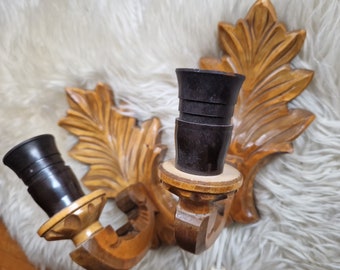 Norwegian Scandinavian Carved Acanthus Leaf Rosemaling Wooden Wood style Lamps Set Pair 40s 50s Decor Scandinavian Sconces