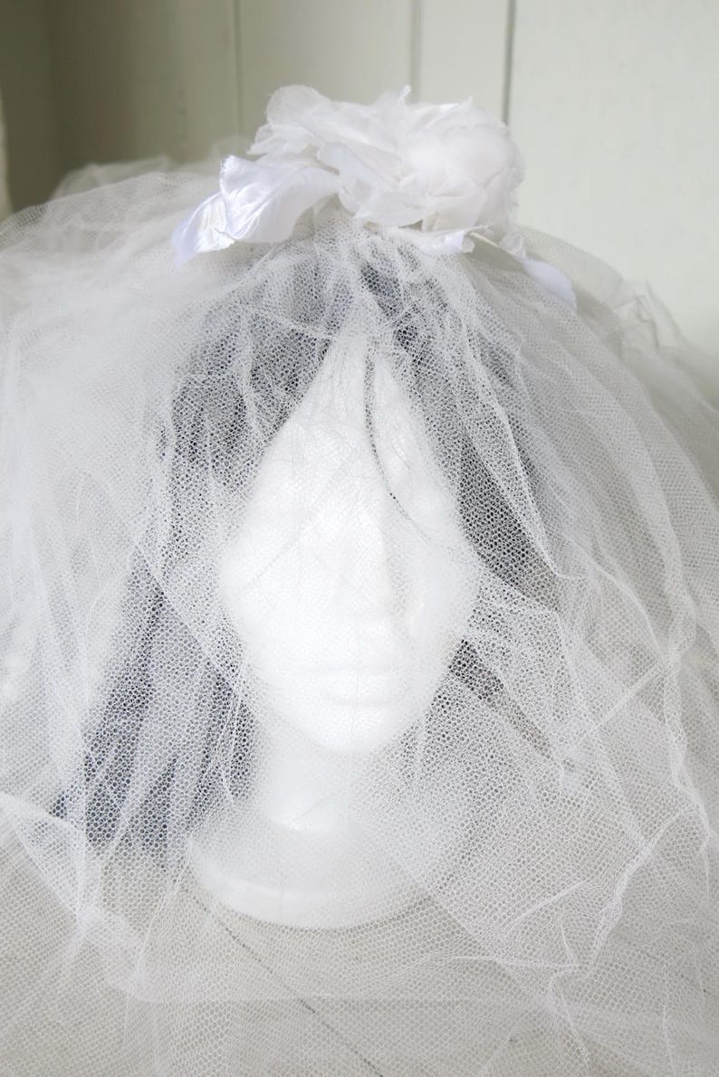 50s Bridal veil