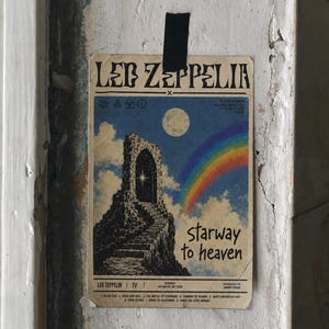 Led Zeppelin Vinyl Stairway to Heaven - Etsy
