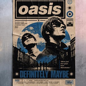 Vintage Oasis Poster - Etsy