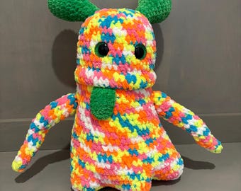 Chauncey crocheted plushie