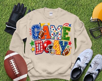 Game Day PNG, Retro Football PNG, Football Mom png, Varsity Football Design, Friday Night Lights, Football Season PNG, Fall Sports png