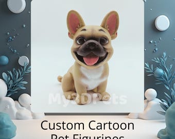 Custom Cartoon Pet Figurine – From Your Photos