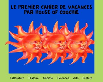 Cahier de vacances House of Coochie — 50 pages de jeux, quiz & culture