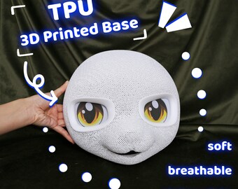 可動式まぶた付き着ぐるみケモノヘッド：スカルベースコスプレ - Etsy 日本