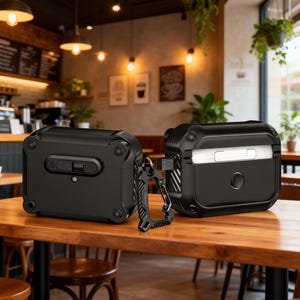 Puede incluir: Una taza de cerámica blanca con un asa negra y el texto "But First, Coffee" en negro, con una fuente de estilo manuscrito. La taza está sobre una superficie blanca.