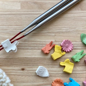 Animals Midori Paper Clips - Knitting Stitch Savers