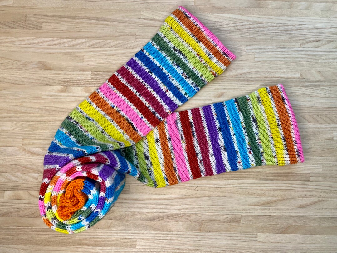 Sock Tube Knitting Service Hung Hems Etsy