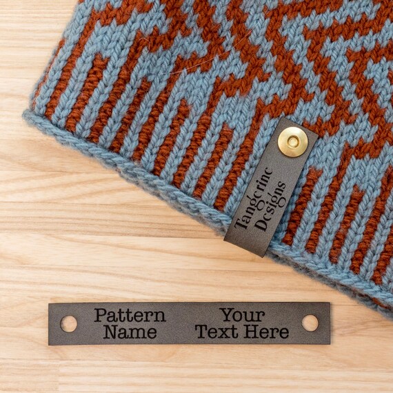 Custom Tags for Knitters Knitting Designers Yarn Shops Etsy