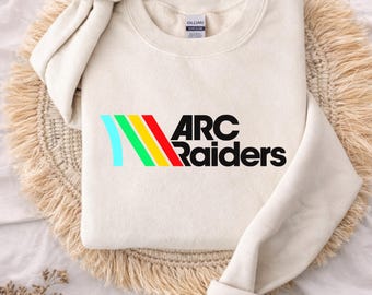 Sudadera ARC Raiders, camiseta retro de jugador, camiseta con gráfico a rayas