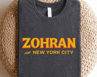 Camiseta de Zohran para alcalde: NYC 2025, Socialistas Demócratas de América