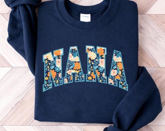 Sudadera floral de Nana, regalo para el Día de la Madre