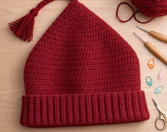 Melt the ICE Hat haakpatroon pdf, Norwegian Elf Resistance Hat, Y2K-beanie