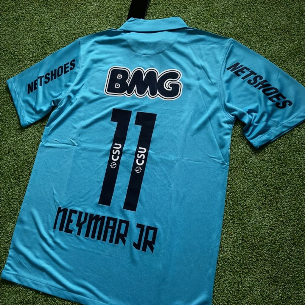 Nike Santos FC Neymar Jr M サイズ青ユニフォーム Neymar #11 Santos Blue Jersey Vintage 2012 - Etsy