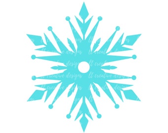 Snowflake svg | Etsy