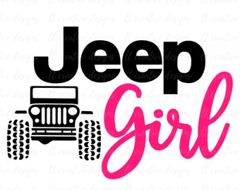 Jeep girl | Etsy