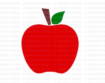 Apple SVG, School SVG, Svg Files, Cricut Cut Files, Silhouette Cut Files, Teacher SVG, Cutting Files