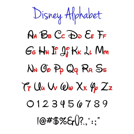 Disney Alphabet Disney SVG Disney SVG Alphabet Vector Etsy disney-alphabet-disney-svg-disney-svg-alphabet-vector-etsy