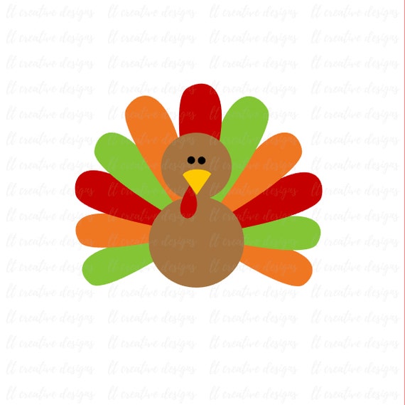 Download Turkey SVG Thanksgiving SVG Thanksgiving Turkey Clipart | Etsy