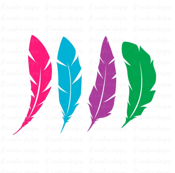 Download Feather Clip Art Feather SVG Feathers SVG Feather PNG | Etsy