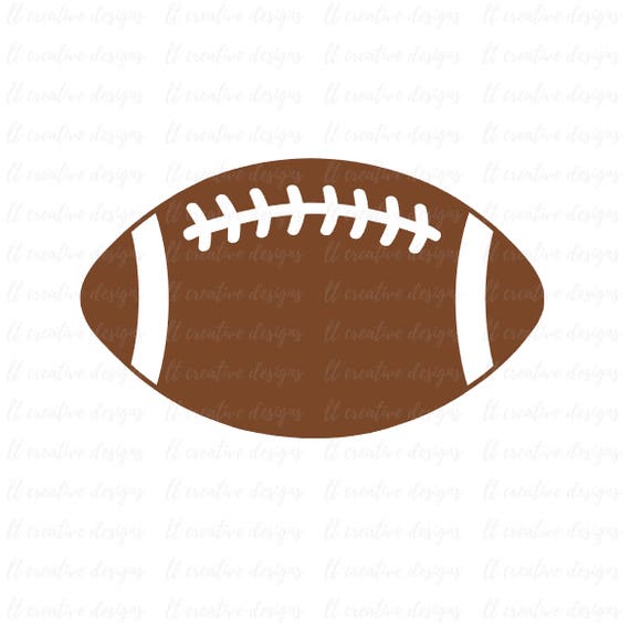 Football SVG Football Silhouette Football PNG Football Cut | Etsy