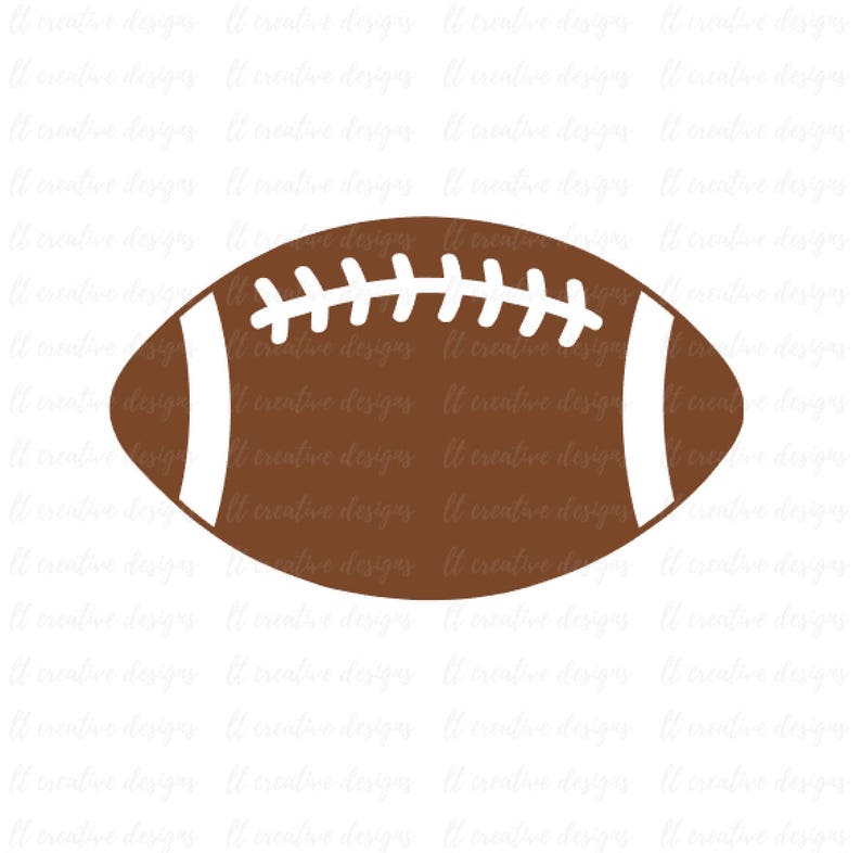 Download Football SVG Football Silhouette Football PNG Football Cut ...