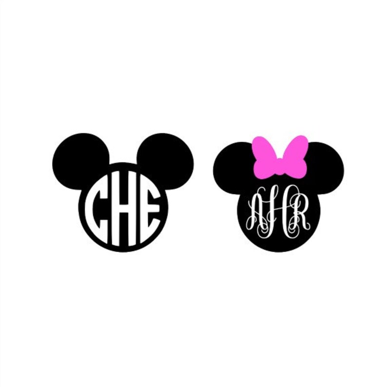 Download Mickey Monogram Svg Minnie Monogram Svg Minnie Mouse Svg ...