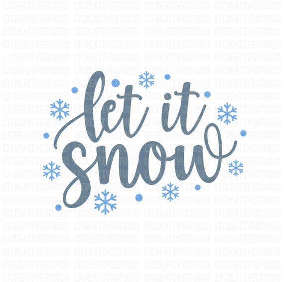 Free Free 264 Silhouette Let It Snow Svg SVG PNG EPS DXF File